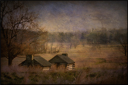 Conway Huts at Dawn