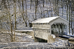 Snow Covered Bridge